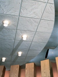 USG Sandrift™ acoustical ceiling tile